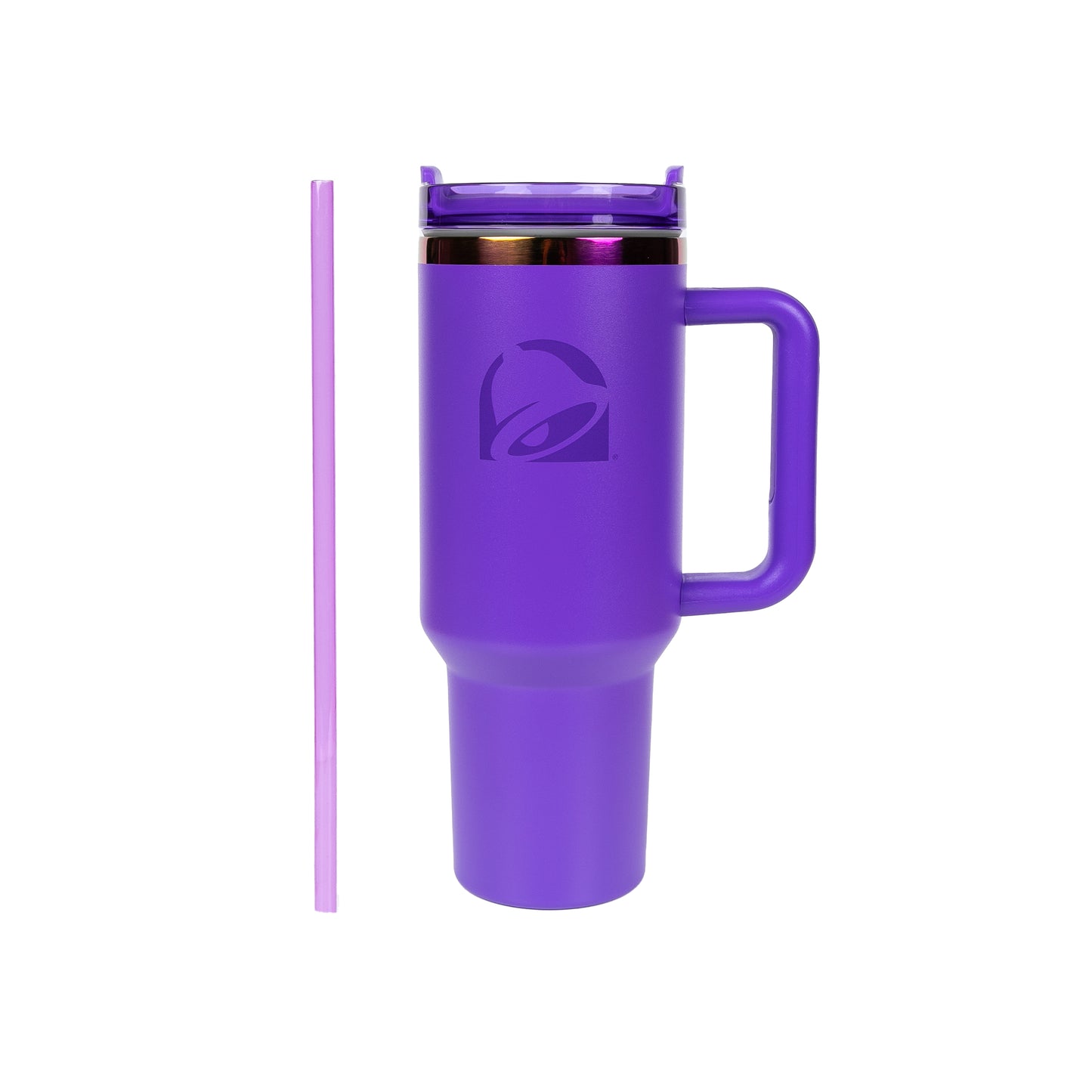 Taco Bell Purple Handle Water Bottle