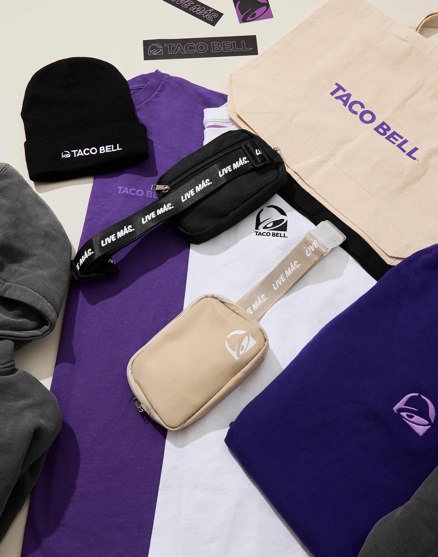 Winter Drawstring Long Sleeve Taco Bell Live MAS Suéter con Capucha Winter Drawstring Long Sleeve Taco Bell Live MAS Suéter con Capucha