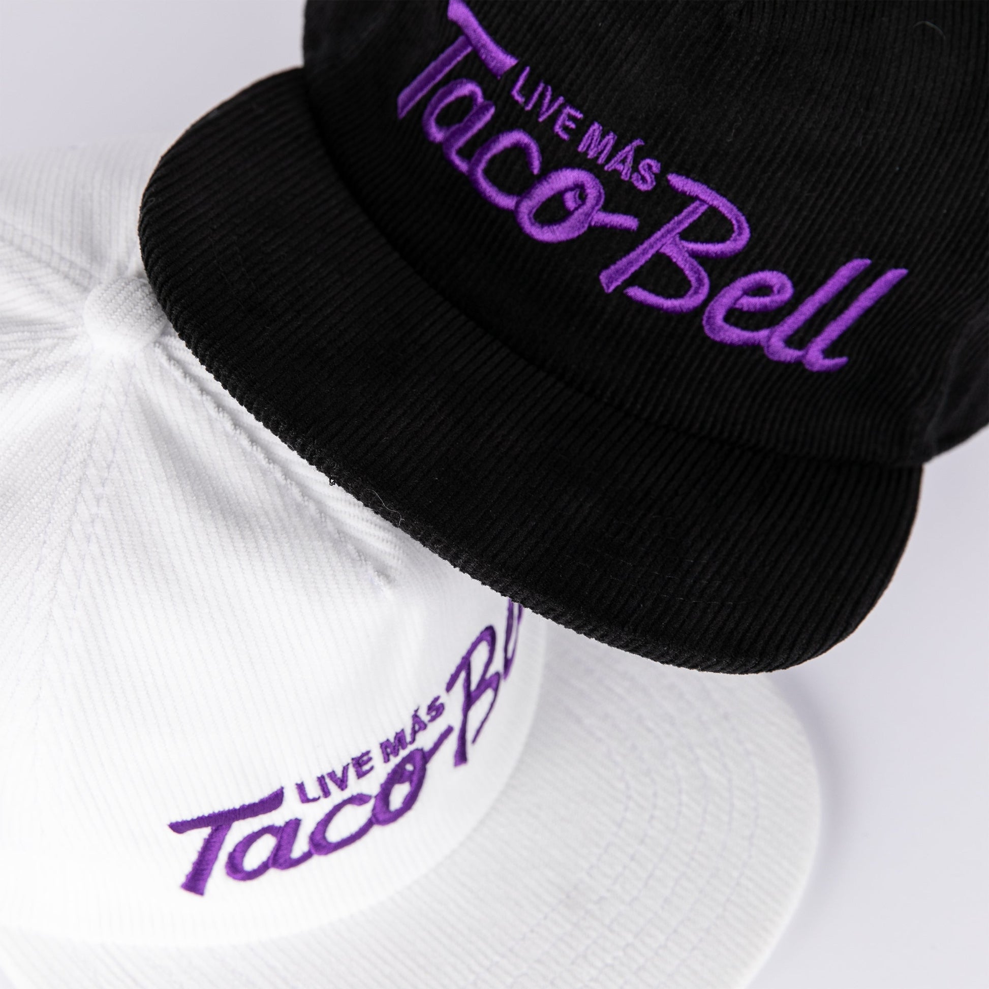 bell helmet cabbie hat Corduroy Taco Bell White Hat – Taco Bell Taco Shop