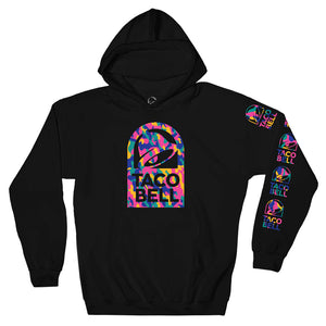 Taco Bell Pattern Logo Hoodie Mobile View