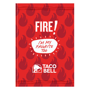Fire Sauce Packet Notebook 1