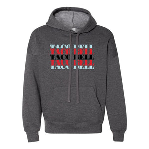 Taco Bell Typography Hoodie Mobile View