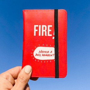 Fire Sauce Packet Passport Case Mobile View