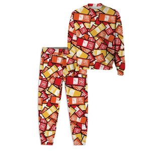 Taco Bell Sauce Packet Track Suit Mobile View