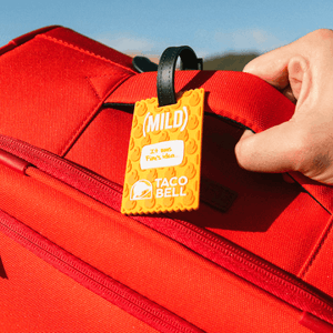 Mild Sauce Packet Luggage Tag Mobile View