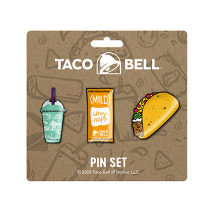 Taco Bell Pin Set Mobile View