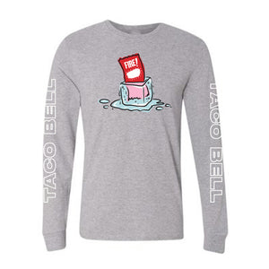 Taco Bell Fire and Ice Long Sleeve Shirt Mobile View