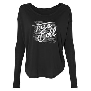 Taco Bell Script Long Sleeve Shirt 1