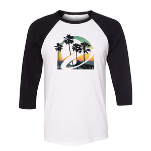 Taco Bell Beach Bell Raglan Mobile View