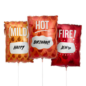 Taco Bell® Sauce Packet Balloon 3-Pack Mobile View