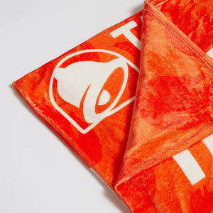 Taco Bell Ultra Plush Hot Sauce Packet Blanket Mobile View