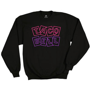 Taco Bell Neon Logo Sweater Mobile View