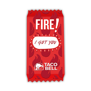 Fire Sauce Packet Portable Charger Mobile View
