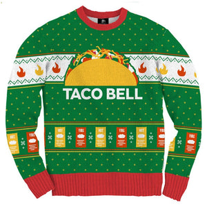 Taco Bell Christmas Sweater 1
