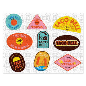 Taco Bell Signs Puzzle Mobile View