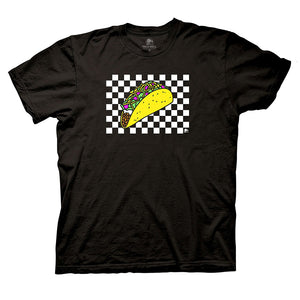 Checkered Taco Short Sleeve Shirt Mobile View