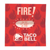 Taco Bell Fire Sauce Packet Valentine 10-Pack 1